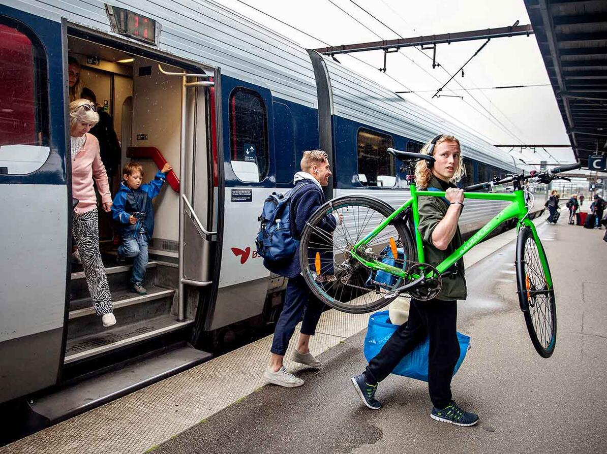 Cykel: Tag cykel med i tog og metro