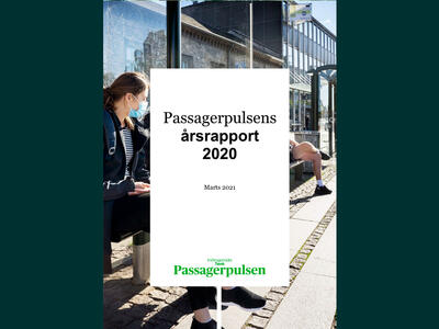 Forsiden af Passagerpulsens årsrapport 2020